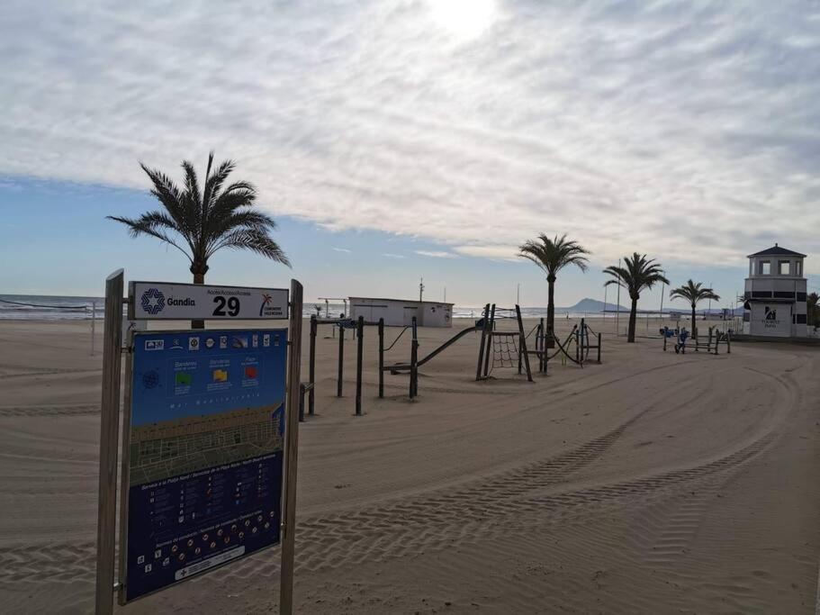 Playa Gandia Segunda Linea ,Vistas Al Mar Lägenhet Playa de Gandia Exteriör bild