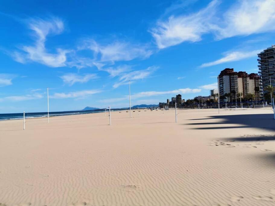 Playa Gandia Segunda Linea ,Vistas Al Mar Lägenhet Playa de Gandia Exteriör bild